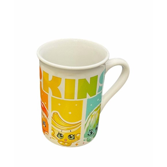 Shopkins Colorful Coffee Cup Mug 4” Tall Microwave & Dishwasher Safe 2017 - Picture 2 of 7
